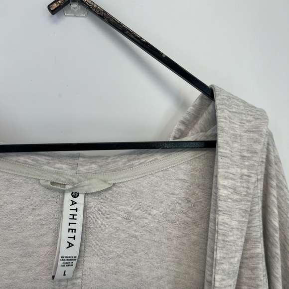 Athleta Mantra Hooded Oversized Wrap Cardigan - Picture 4 of 9